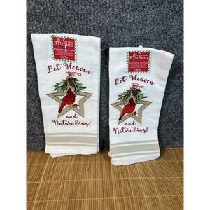 2-KAY DEE DESIGNS‎ Let Heaven and Nature Sing~Dual Purpose Terry Towels~16"x26″